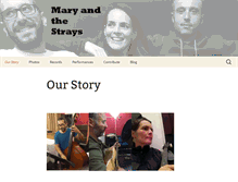 Tablet Screenshot of maryandthestrays.com